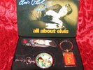 ELVIS FOB WATCH, KNIFE & KEY RING IN COLLECTORS TIN