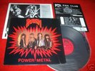 PANTERA POWER METAL VINYL LP+FAN CLUB SHEET in SHRINK