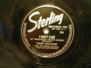 78RPM, HANK WILLIAMS SR, STERLING, #208 COUNTRY