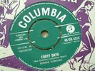 RONNIE HAWKINS forty days 1959 UK COLUMBIA 45 N/MINT