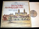 ARCHIV 3LP BACH 6 Suites For Cello Solo - FOURNIER NM