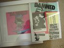 THE DAMNED  signed single and press kit