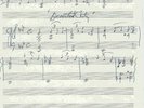 HAND WRITTEN MUSIC/SIGNED PHOTO BY COMPOSER DAVID ROSE