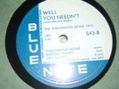 THELONIOUS MONK 10 inch 78 BLUE NOTE 543 VG++