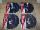 4x Kiss - Picture Disc - Japan Comic - Mint+Megarar