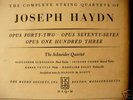 Haydn Soc. Schneider Quartet Haydn Op. 42-77-103  2 LPs