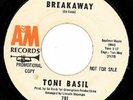 1966 Northern Soul 45 - TONI BASIL - A&M - Breakaway