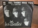 Beatles Till there was you RARE French ODEON PS 7