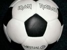 Iron Maiden-Virtual IX-Promotion Football, signed, rare