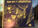 SUN RA Supersonic Jazz LP EL SATURN orange label