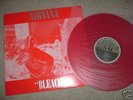 NIRVANA-BLEACH aus import,red vinyl/cover.LTD 500 MINT