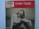 Rarissime 45 tours EP Serge Gainsbourg BOF Strip Tease
