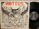 RATTUS 'WC Rajahtaa' LP KBD Kaaos Pushead Poko