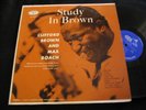 CLIFFORD BROWN & MAX ROACH Study In Brown EMACRY LP