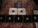 IRON MAIDEN *THE X FACTOR* 2 X CLEAR VINYL LP+POSTER