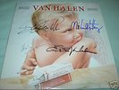 Signed Vintage Van Halen 1984 RARE LP Album x 4 w/ COA