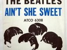 BEATLES 45 AINT SHE SWEET NOBODYS CHILD W PIC SLEEVE NR