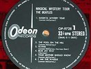 BEATLES Magical Mystery Tour LP Red Wax Vinyl Japan 