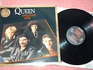 Queen & Freddie Mercury signed lp w/coa. Rare Gold