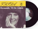 6157 FRIDA - ABBA - FERNANDO - RARE NORWAY ONLY 45/PS