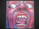 KING CRIMSON IN THE COURT OF ISLAND WHITE i RARE VINYL