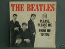 THE BEATLES PLEASE PLEASE ME 45 AND SLEEVE VJ-581