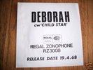TYRANNOSAURUS REX DEBORA RARE 1968 7