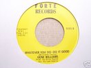 Gene Williams - Whatever You Do.  Funk LISTEN