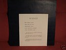 (ORANGE) WEDGE s/t US ORIGINAL PRIVATE PSYCH PROG LP 72