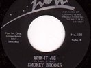 SMOKEY BROOKS-SPIN IT JIG-RARE BREAK LADEN FUNK 45