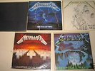 Metallica 5 LPs: Master of Puppets, and justice for all