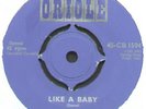 TERRY DENE - LIKE A BABY - RARE 1961 ORIOLE 7