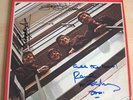 THE BEATLES group autographed signed ALBUM / LP w/COA