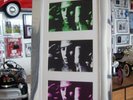 SOCIAL DISTORTION MIKE NESS SIGNED X3 POP ART IN CHROME