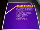 Martinu, Symphonies, Neumann, Box 4 LP