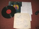 CARMEN/FANDANGOS IN SPACE  LP WITH SIGNATURES OF BAND