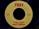Rare Northern Soul 45 MARY JOHNSON on FOXY