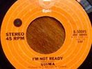 UJIMA | I'M NOT READY |  MODERN SOUL 45