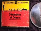 MILES DAVIS SKETCHES OF SPAIN REEL TO REEL TAPE 7.5RARE