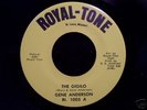 Funk 45 GENE ANDERSON on ROYAL-TONE The Gigolo NM