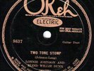  OKEH 78 Lonnie Johnson & Blind Willie Dunn M