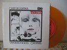 U2 Three ORANGE VINYL Near Mint CBS 7951 7