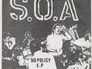 S.O.A. - NO POLICY - Dischord - State of Alert soa 1981