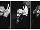 Original print of Tom Waits triptych