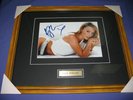 FRAMED SIGNED FEMALE POP PRINCESS 