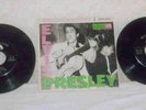 ROCK 45 RPM EP ELVIS PRESLEY DOUBLE EP WITH AD BACK