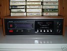sharp 8 track player recorder & tapes
