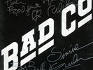 BAD COMPANY *Autographed DEBUT LP* PAUL RODGERS