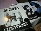 ACTIVES - KICK IT DOWN LP + INSERT CRASS PUNK KBD