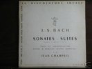 BACH VIOLIN SONATAS -SUITES JEAN CHAMPEIL ON VEGA
